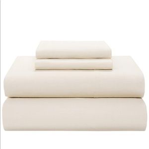Terra Life Ivory Queen Sheet Set - New with Tags